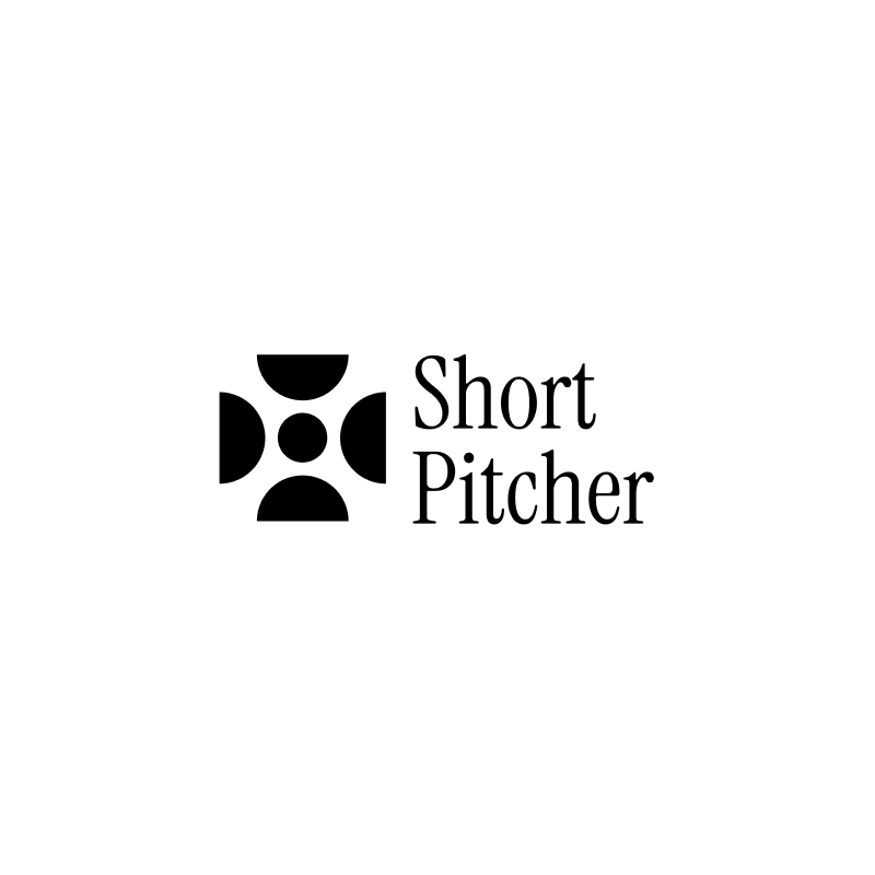 Short pitcher logo